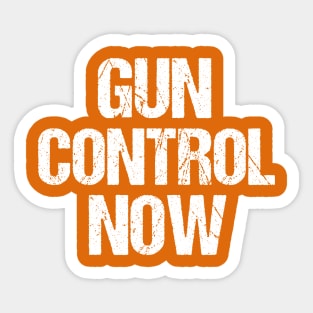 Gun Control Now Sticker